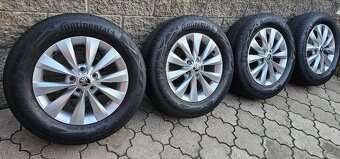 Originál alu Škoda Karoq 5x112 215/60 R16 - letní pneu - 5