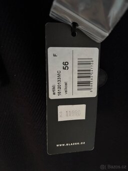 Nový pánský vlněný kabát BLAŽEK vel 56 - 5