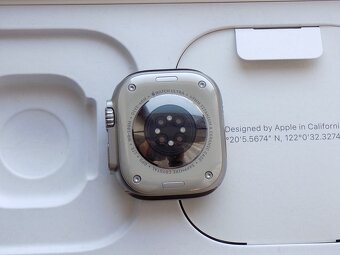 Apple Watch Ultra GPS + Cellular Titan - ZÁRUKA - TOP STAV - 5