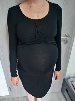 Těhotenské šaty 36/38 - 5