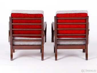 Párová křesla ve stylu ArtDeco, 2 ks. - 5