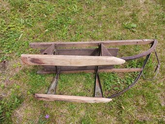 Sáně staré cca 1945 - 5