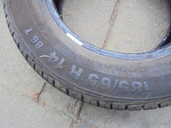 2ks letní pneu 185/65 R14 Barum - 8mm - 5