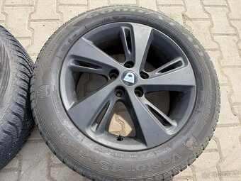 4x al kola 5x114.3 17 + pneu celoroční 215/60 R17 - 5