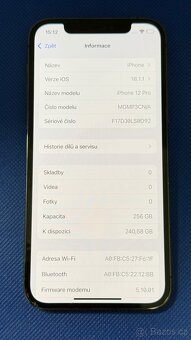 iPhone 12 Pro 256GB Graphite, pěkný stav - 5