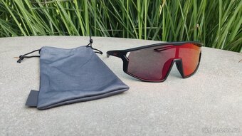 Cyklistické brýle Uvex Skyryse JR. Black Matt/Mirror red - 5