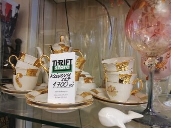 Porcelánová čajová - kávová souprava - 5