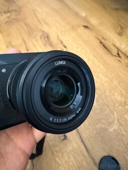 Panasonic Lumix GX80+ 25 mm 1.7 + camera bag - 5
