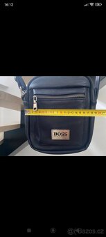 Kožená taška Hugo Boss - 5