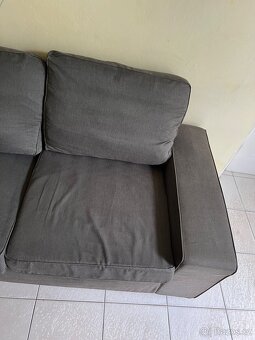 Šedá pohovka z obchodu IKEA - 5