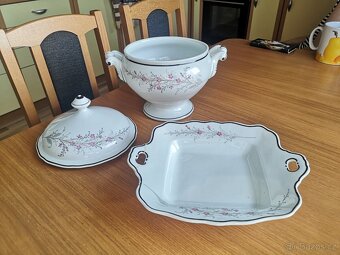 Porcelánové starodávné nádobí - souprava - 5