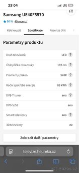 Samsung LED TV 102cm - 5