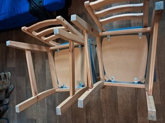 Ikea jídelní židle Lerhamn 4x - 5
