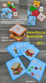 Dřevěné montessori naučné hry a pomůcky - 5