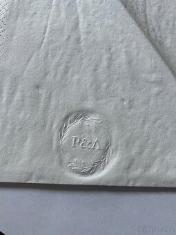 Ocelové razítko P&A na svatbu - 5