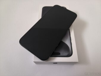 apple iphone 15 PRO MAX 256gb Black Titanium / Batéria 100% - 5