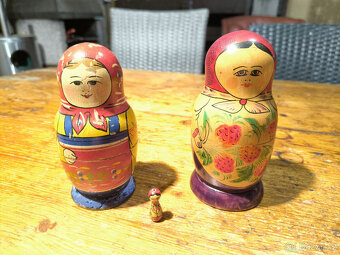 RUSKÉ SKLÁDACÍ PANENKY MATRYOSHKA, - 5