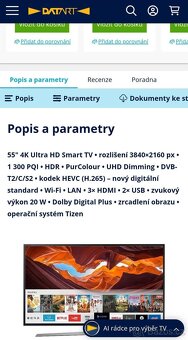 Samsung 55" 4k ultra HD Smart TV - 5