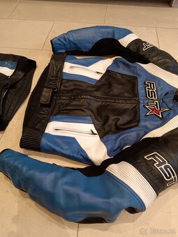RST SRT Voltage -Pánská kožená moto kombinéza, dvoudílná - 5