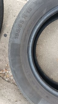 Sada nebo pár, 4x 195/65 R15 Continental, letní pneumatiky, - 5