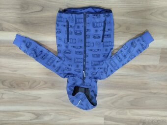 Softshellová bunda dopravní motivy vel.116,Zn. H&M - 5