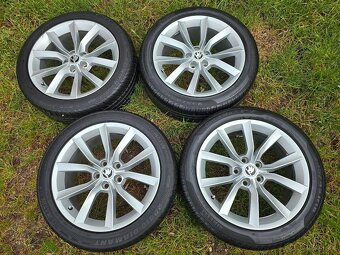 Kompletní letní Alu kola Škoda MODUS - 235/45 R18 - 5x112 - 5