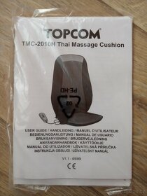 TOPCOM Masážní potah Thai TMC-2010H,3 programy - 5