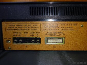 Stereo cassette tape deck AKAI CS703D - 5