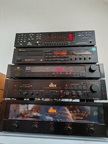 SESTAVA Dělený zesilovač DBX BX-3+CX-3, TX-3, DX-5, EQ 10/20 - 5