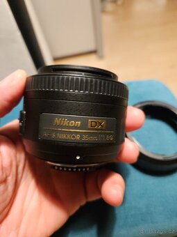 Nikkor 35 mm f/1,8 G DX AF-S pro Nikon F - 5