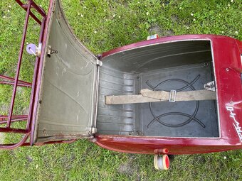 Přívěsný vozík Pav 40 - původní stav, Jawa ČZ - 5