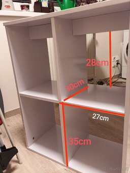 Psací stůl 120x60x75 cm - 5