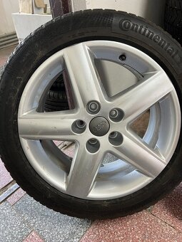 AUDI KOLA 5x112 7.5Jx17H2 VČETNĚ ZIMNÍCH PNEU 225/50R17 H XL - 5