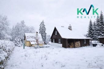 Prodej zděné chaty 3+1 se zahradou, pozemek 400 m², Jindřic - 5