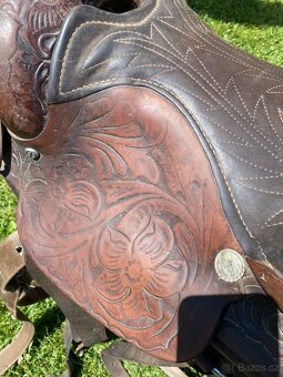 Westernové sedlo americké , nutná oprava - 5