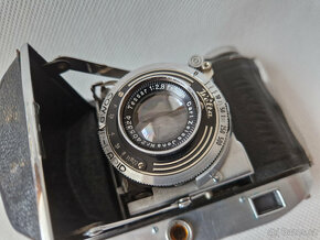 Starý měchový fotoaparát Welta Weltini II Tessar 2.8 - 5