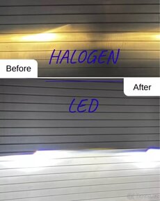 Full LED světlomety pro denní svícení VW T5 GP 09-15 E-mark - 5