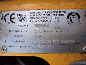JCB 8035 sleva konce týdne - 5