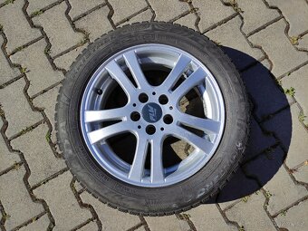 Alu litá kola VW POLO 5, 185/60/15 + šrouby,5x100 - 5