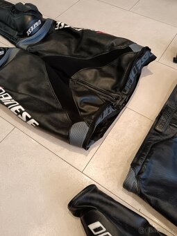 Dainese Laguna Seca-Pánská kožená moto kombinéza - 5