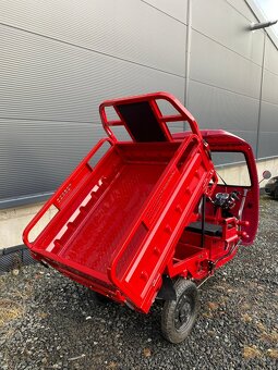 Elektro Pracovní Tříkolka - Tuk Tuk | 600kg nosnost | 45km/h - 5