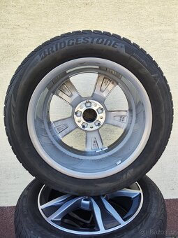 Originál ALU kola MERCEDES 17" s pneu BRIDGESTONE - 5