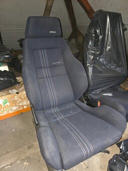 Golf 2 - Recaro modrý interiér - 5