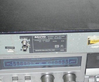 SANYO CD přehrávač CP489 r.v. 1991 - 5