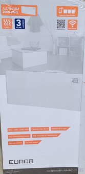 Přímotop EUROM 2000W, wifi - 5