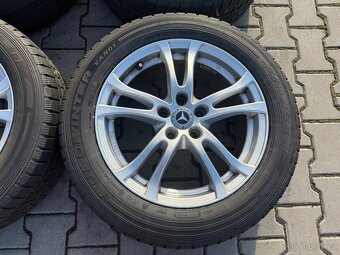 4x al kola 5x112 17 + pneu zimní 225/55 R17C - 5