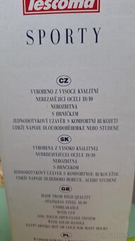 NOVÁ SPORTY TERMOSKA, TESCOMA. Nerez 1,2 l. - 5