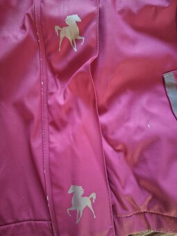 Gumová zateplená bunda 98/104 - 5