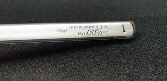 RTUŤOVÝ TEPLOMĚR LÉKAŘSKÝ NORMOVANÉ RETRO - 5