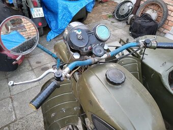 Dněpr,Ural MW 650 s pohonem sidecaru - 5